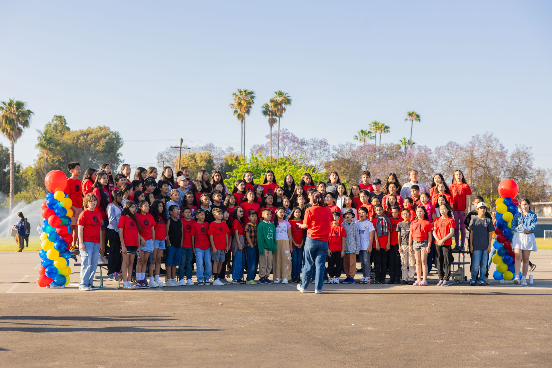 Choral Performance at Open House