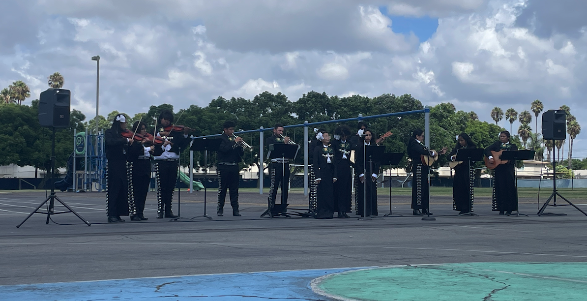 Rancho Alamitos HS Mariachi Band help Peters celebrate Hispanic Heritage Month!