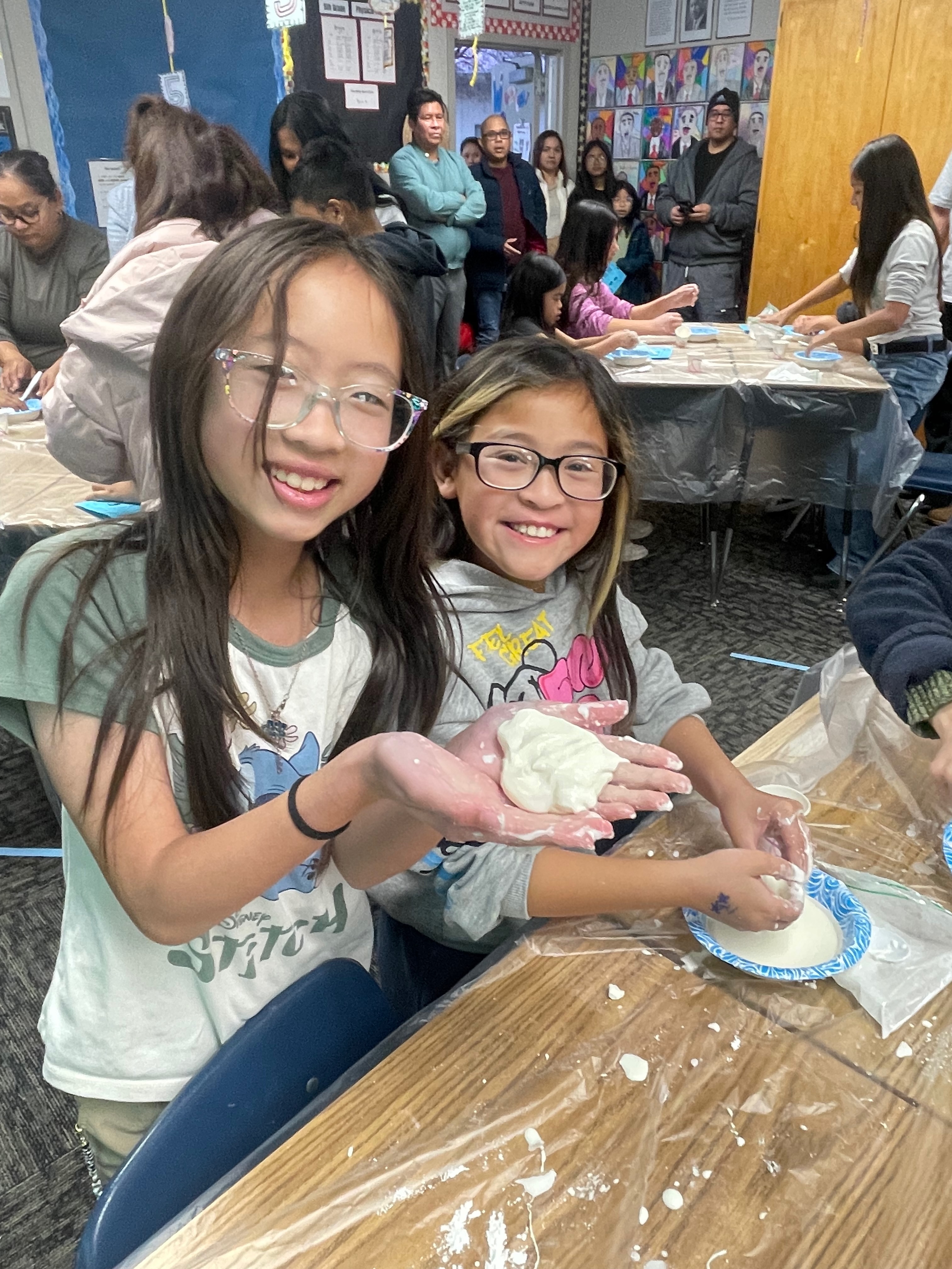 Math and Science Night Oobleck Lab