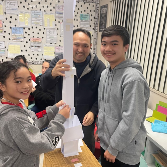 Math and Science Night Tower Engineering